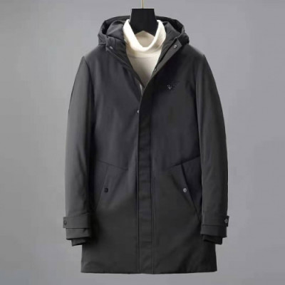 Armani 2019 Mens Logo Down Jacket - 알마니 2019 남성 로고 다운 롱자켓 Arm0324x.Size(m - 3xl).블랙