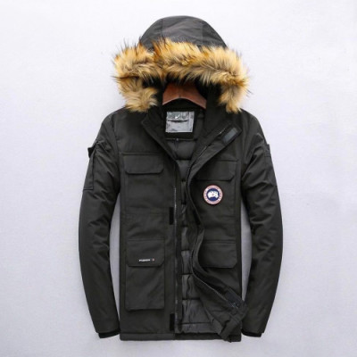 Canada goose 2019 Mens Patch Logo Casual Down Jacket - 캐나다구스 2019 남성 패치 로고 캐쥬얼 솜옷 자켓 Can0166x.Size(m - 3xl).블랙