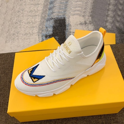 Fendi 2019 Mens Sneakers - 펜디 2019 남성용 스니커즈 FENS0232,Size(240 - 270).화이트