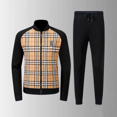 Burberry 2019 Mens Logo Casual  Training Clothes&Pants - 버버리 2019 남성 로고 캐쥬얼 트레이닝복&팬츠 Bur01294x.Size(m - 3xl).블랙