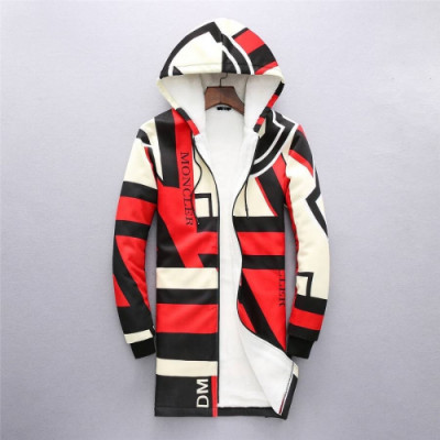 Moncler 2019 Mens Patch Logo Modern Down Jacket - 몽클레어 2019 남성 패치 로고 모던 솜옷 자켓 Moc0899x.Size(m - 3xl).레드