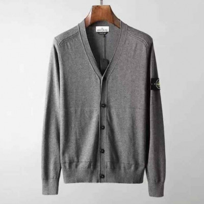 [매장판]Stone Island  2019 Mens Casual  Wool Cardigan - 스톤아일랜드 2019 남성 캐쥬얼 울 가디건 Sto0041x.Size(s - 2xl).그레이