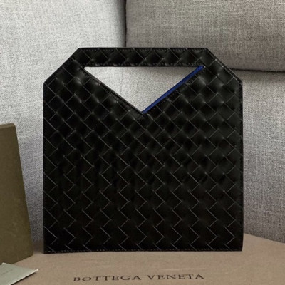 Bottega Veneta 2019 Small Flat Tote Bag,26cm - 보테가 베네타 2019 스몰 플랫 토트백, 592787,BVB0380,26cm,블랙