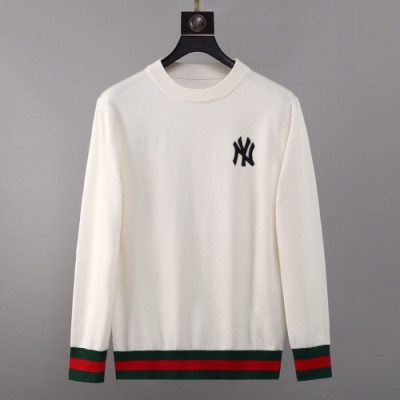 Gucci 2019 Mens Crew-neck Wool Sweater - 구찌 2019 남성 크루넥 울 스웨터 Guc01530x.Size(m - 3xl).화이트