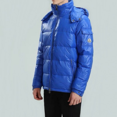 Moncler 2019 Mens Patch Logo Modern Duck Down Padding - 몽클레어 2019 남성 패치 로고 모던 덕다운 패딩 Moc0912x.Size(s - 3xl).블루