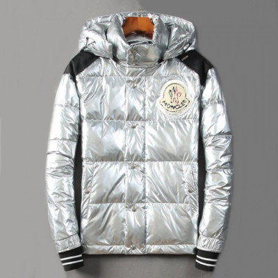 Moncler  2019 Mens Patch Logo Modern Duck Down Padding - 몽클레어 2019 남성 패치 로고 모던 덕다운 패딩 Moc0953x.Size(m - 3xl).실버