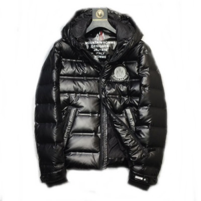 Moncler  2019 Mens Patch Logo Modern Duck Down Padding - 몽클레어 2019 남성 패치 로고 모던 덕다운 패딩 Moc0969x.Size(m - 3xl).블랙