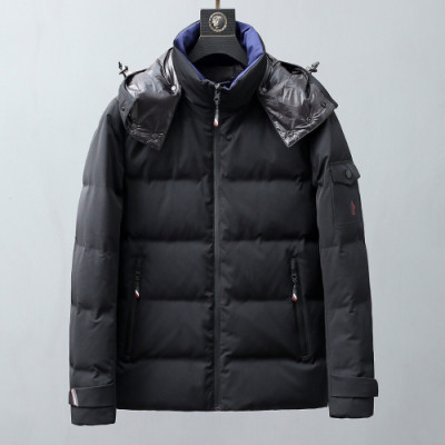 Moncler  2019 Mens Patch Logo Modern Duck Down Padding - 몽클레어 2019 남성 패치 로고 모던 덕다운 패딩 Moc0980x.Size(m - 3xl).블랙