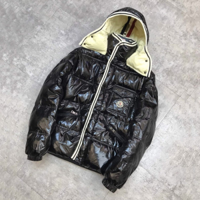 Moncler  2019 Mens Patch Logo Modern Duck Down Padding - 몽클레어 2019 남성 패치 로고 모던 덕다운 패딩 Moc01007x.Size(s - 3xl).블랙