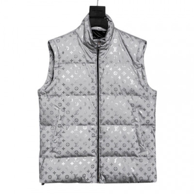 Louis vuitton 2019 Mens Logo Duck Down Vest - 루이비통 2019 남성 로고 덕다운 조끼 Lou01345x.Size(s - l).실버