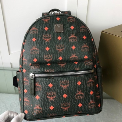 MCM 2019 Visetos Back Pack,26/34cm - 엠씨엠 2019 비세토스 남여공용 백팩 MCMB0349,26/34cm,블랙