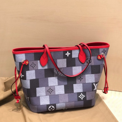 Louis Vuitton 2019 Never Full Tote Shoulder Shopper Bag,31cm - 루이비통 2019 네버풀 토트 숄더 쇼퍼백 M41177,LOUB1742 ,31cm,블루