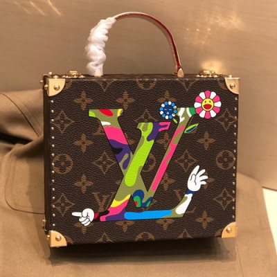 Louis Vuitton 2019 Monogram Tote Bag,22cm - 루이비통 2019 모노그램 토트백,LOUB1758,22cm,브라운