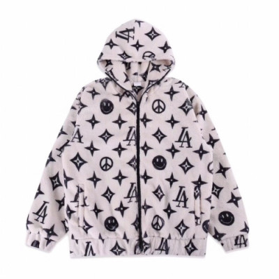 Louis vuitton 2019 Mm/Wm Logo Casual Flannel Jacket - 루이비통  2019 남자 로고 캐쥬얼 팔란넬 자켓 Lou01372x.Size(m - xl).화이트