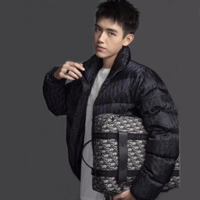 [디올]Dior 2020 Mens Basic Goose Down Padding - 디올 2020 남성 베이직 구스다운 패딩 Dio0400x.Size(m - 2xl).블랙