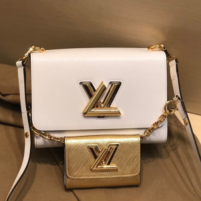 Louis Vuitton 2019 Twist Epi Shouder Bag,23cm - 루이비통 2019 트위스트 에삐 숄더백 ,M50280,LOUB1777,23cm,화이트