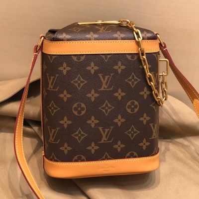 Louis Vuitton 2019 Monogram Chalk Shoulder Bag,23cm - 루이비통 2019 모노그램 초크 여성용 숄더백 M44659,LOUB1828 ,23cm,브라운