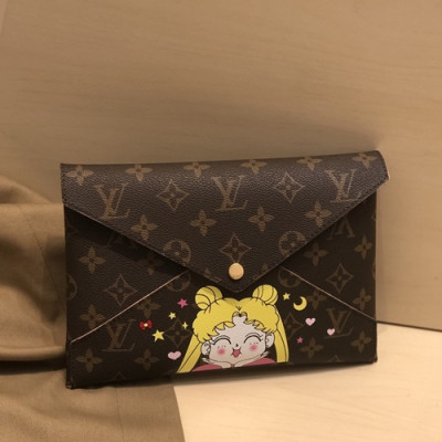 Louis Vuitton 2019 Pochette Kirigami Clutch Bag,23cm- 루이비통 2019 포쉐트 키리가미 클러치백,M62034,LOUB1833,23cm,브라운