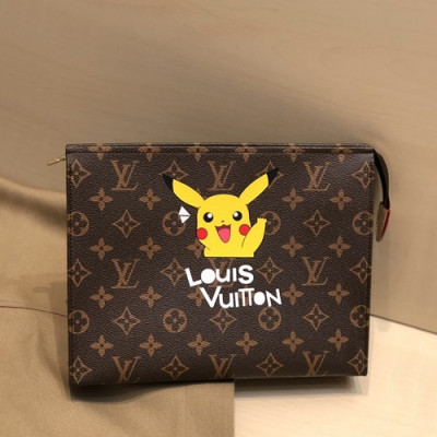 Louis Vuitton 2019 Monogram Clutch Bag,26cm - 루이비통 2019 모노그램 남여공용 클러치백 M47542,LOUB1834,26cm,브라운