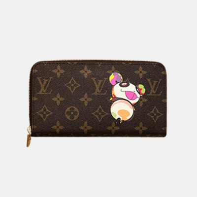 Louis Vuitton 2019 Monogram Canvas Zip Round Wallet M60017 - 루이비통 2019 모노그램 남여공용 캔버스 지퍼 라운드 장지갑,LOUW0351,Size(19cm),브라운