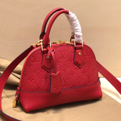 Louis Vuitton 2019 Neo Alma Leather Tote Shoulder Bag,25/35cm - 루이비통 2019 네오 알마 레더 여성용 토트숄더백,M44834 ,LOUB1842,25/35cm,레드