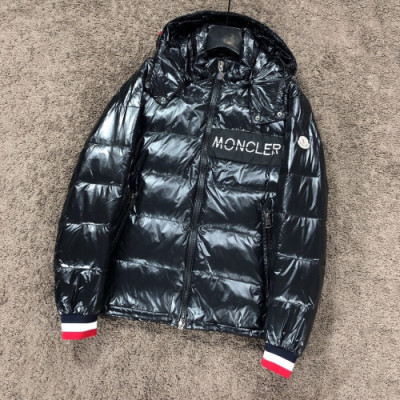 Moncler  2019 Mens Patch Logo Modern Duck Down Padding - 몽클레어 2019 남성 패치 로고 모던 덕다운 패딩 Moc01104x.Size(m - 3xl).블랙