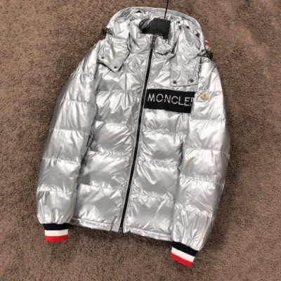 Moncler  2019 Mens Patch Logo Modern Duck Down Padding - 몽클레어 2019 남성 패치 로고 모던 덕다운 패딩 Moc01105x.Size(m - 3xl).실버