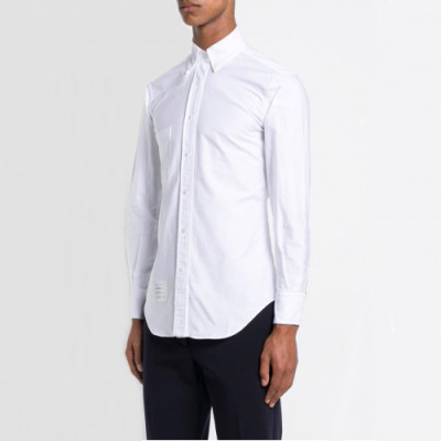 Thom Browne 2019 Mens Strap Cotton Shirt - 톰브라운 2019 남성 스트랩 코튼 셔츠 Thom0391x.Size(s - 2xl).화이트