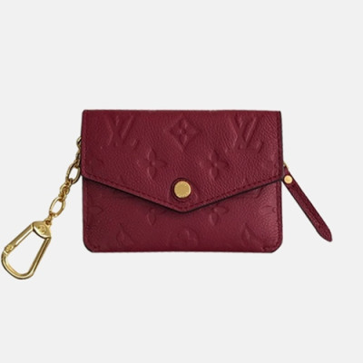 Louis Vuitton 2019 Womens Key Ring / Coin Purse / Card Purse ,M60633  - 루이비통 2019 앙프레뜨 여성용 키링 / 코인 퍼스 / 카드 퍼스 LOUW0365,13cm,와인