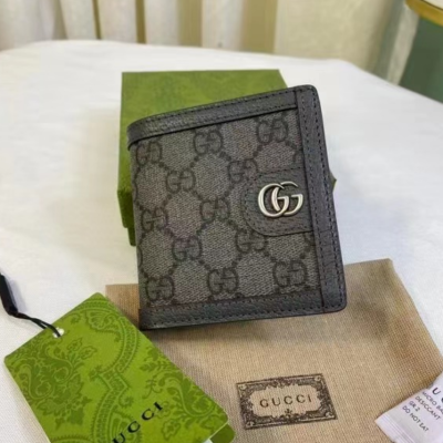 Gucci 2023  Mens Supreme Wallet- 구찌 수프림 남성 반지갑  GUW0116.Size(10cm).블랙