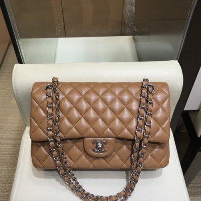 Chanel 2019  Women Chain Shoulder Bag 1112 ,25CM - 샤넬 2019 여성용 체인 숄더백 1112 - CHAB1318,25CM,브라운