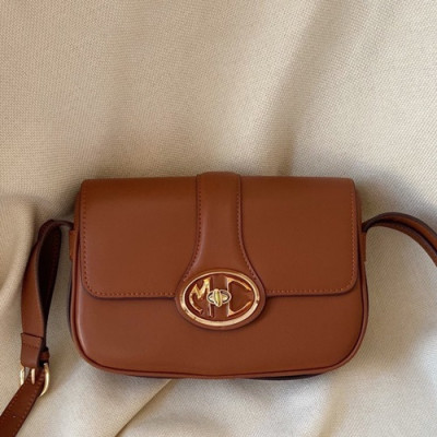 Michael Kors 2019 Leather Shoulder Bag, 23CM - 마이클 코어스 2019 레더 숄더백 ,MKB0280, 23CM,브라운