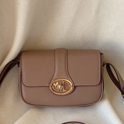 Michael Kors 2019 Leather Shoulder Bag, 23CM - 마이클 코어스 2019 레더 숄더백 ,MKB0282, 23CM,베이지