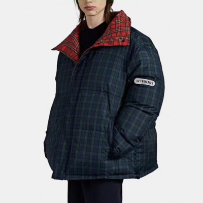 [인기상품]Vetements 2019 Both-sides Duck Down Padding - 베트멍 2019  카모 맥밀란 리버시블 양면 구스다운 패딩 Vet0036x.Size(s - l).레드