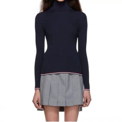 Thom Browne 2019  Womens Strap Turtle-neck Tshirt - 톰브라운 2019 여성 스트랩 터틀넥 긴팔티 Thom0426x.Size(s - l).네이비