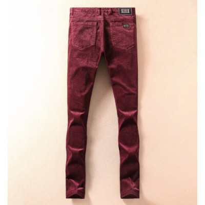 Dsquared2 2019 Mens Slim Fit Corduroy Pants - 디스퀘어드2 2019 남성 슬림핏 골덴 팬츠 Dsq0035x.Size(29 - 38).3컬러(블루/블랙/버건디)