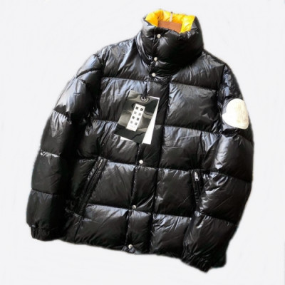 Moncler  2019 Mens Patch Logo Modern Duck Down Padding - 몽클레어 2019 남성 패치 로고 모던 덕다운 패딩 Moc01154x.Size(s - 2xl).블랙