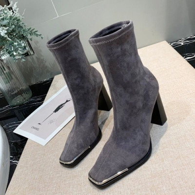 Alexander wang 2019 Ladies Suede High Heel Boots - 알렉산더왕 2019 여성용 스웨이드 하이힐 부츠 ALWS0015,Size(225-255),그레이