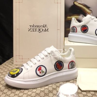 Alexander McQueen 2019 Mm/Wm Sneakers - 알렉산더맥퀸 2019 남여공용 스니커즈 AMQS0110,Size(225 - 270).화이트