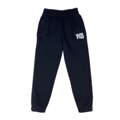 [매장판]Alexsander Wang 2019 Mm/Wm Casual Cotton Training Pants - 알렉산더왕 2019 남자 캐쥬얼 코튼 기모 트레이닝 팬츠 Alw0042x.Size(s - xl).블랙