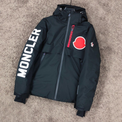 Moncler  2019 Mens Patch Logo Duck Down Padding - 몽클레어 2019 남성 패치 로고 모던 덕다운 패딩 Moc01182x.Size(m - 3xl).블랙