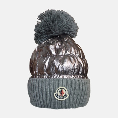 Moncler 2019 Ladies Knit Cap - 몽클레어 2019 여성용 니트 모자 MONM0004, 그레이