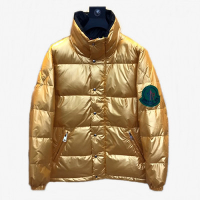 Moncler  2019 Mens Patch Logo Modern Duck Down Padding - 몽클레어 2019 남성 패치 로고 모던 덕다운 패딩 Moc01191x.Size(m - 3xl).골드