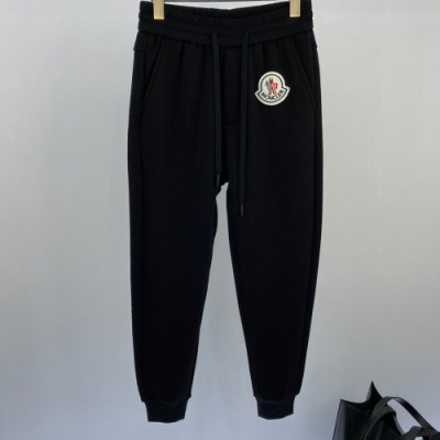 Moncler 2019 Mens Casual Logo Training Pants  -몽클레어 2019 남성 캐쥬얼 로고 트레이닝 팬츠 Moc01200x.Size(m - 3xl).블랙