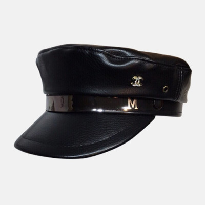 Chanel 2019 Ladies Leather Cap - 샤넬 2019 여성용 레더 모자 CHAM0025, 블랙