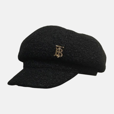 Burberry 2019 Ladies Lambs Wool Cap - 버버리 2019 여성용 램스울 모자 BURM0009, 블랙