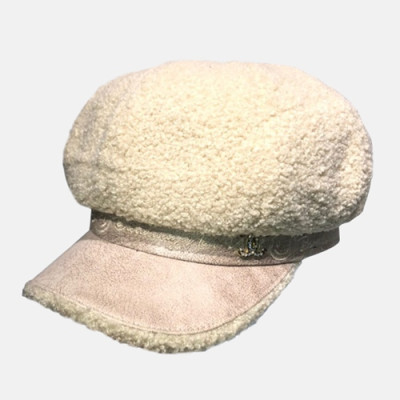 Chanel 2019 Ladies Lambs Wool Cap - 샤넬 2019 여성용 램스울 모자 CHAM0082, 베이지