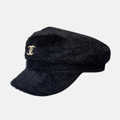 Chanel 2019 Ladies Fur Cap - 샤넬 2019 여성용 퍼 모자 CHAM0099, 블랙