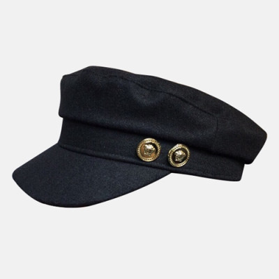 Versace 2019 Ladies Wool Cap - 베르사체 2019 여성용 울 모자 VERM0007, 블랙