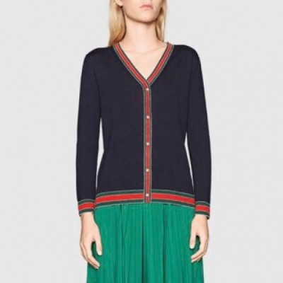 Gucci Womens Basic V-neck Cardigan - 구찌 여성 베이직 브이넥 가디건 - guc1788x